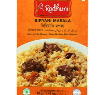 Radhuni Biriyani Masala 40G